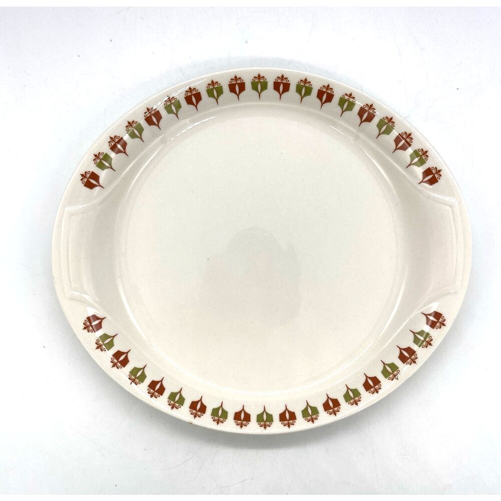 Syracuse China SYRALITE Captains Table Platter 9” x 8”